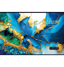 Album pentru desen, A4, 30 foi, pe capse, 100g, perforare, diz.24129