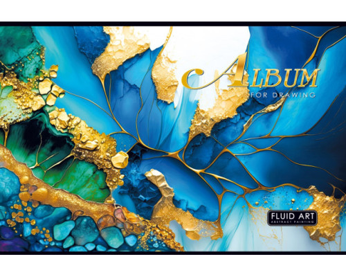 Album pentru desen, A4, 30 foi, pe capse, 100g, perforare, diz.24129