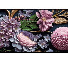 Альбом для рисования, A4, 40 л., на скобе, 100г, перфорация, диз.23053