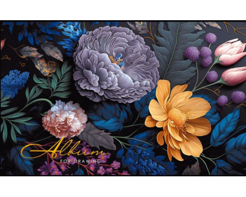 Album pentru desen, A4, 40 foi, pe capse, 100g, perforare, diz.23054