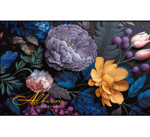 Альбом для рисования, A4, 40 л., на скобе, 100г, перфорация, диз.23054