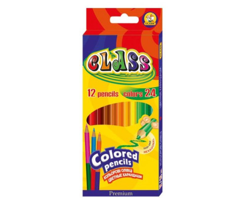 Creioane 12 cul., PREMIUM, 1612/2, CLASS