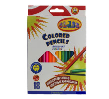 Карандаши 18 цветов, PREMIUM, CLASS 1618/2 (8/160)