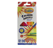 Creioane 12buc. 24 culori, PREMIUM, CLASS 1612/24/2 (12/240)