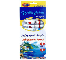 Acuarela 12 culori, in tuburi 12ml., 7649 CLASS (12/60)