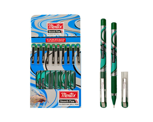 Pix cu bila Montex verde, SMOOTH FLOW, Montex (10/100/1800)