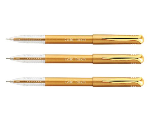Ручка шариковая cиняя, GOLD TOUCH Montex