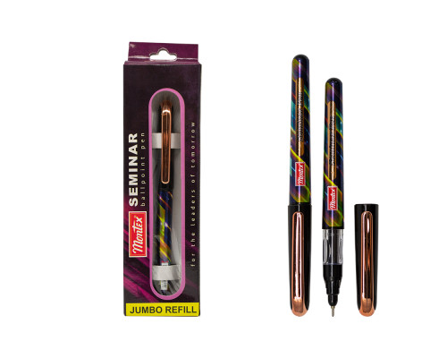 Ручка шариковая cиняя, SEMINAR Montex (10/100/600)