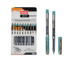 Ручка гелевая, синяя, HYGEL Montex (10/100/1800)