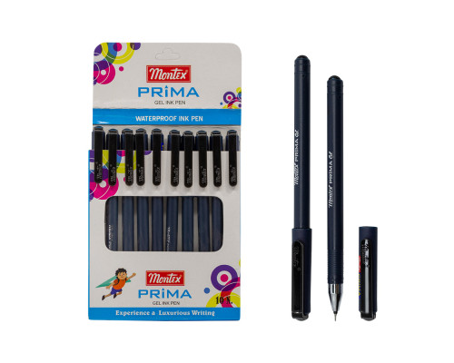 Pix gel, negru, PRIMA Montex (10/100/2400) Pix gel, negru, PRIMA Montex (10/100/2400)