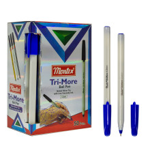 Ручка шариковая Montex Trimore син. (50/1000/2000)