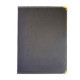 Carnet B5 (17x24), 144 foi matem., eco piele, colturi metalice, asorti Gingko 362 (88)