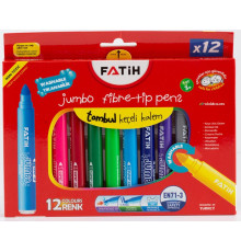 Carioci Jumbo 12culori FATIH EN71-3 (12/72)