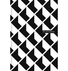 Блокнот A5 80л. клетка, мат. ламин., MonAmi A5-IC-080-7028K (12)