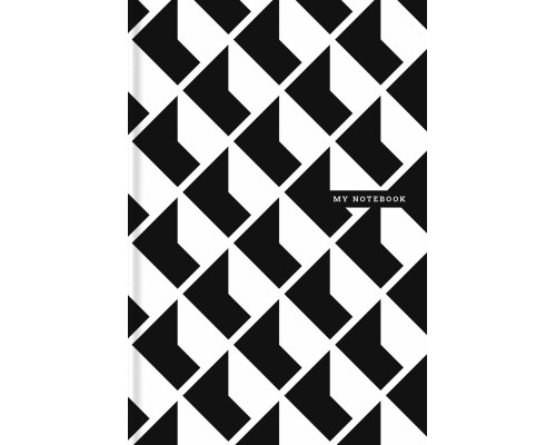 Блокнот A5 80л. клетка, мат. ламин., MonAmi A5-IC-080-7028K (12)