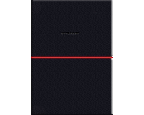 Agenda nedatata, A5, 208 pagini, PU, coperta moale, negru, A5-7101 (12)