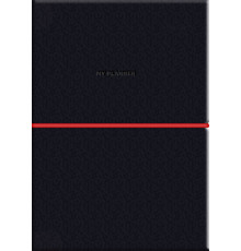 Agenda nedatata, A5, 208 pagini, PU, coperta moale, negru, A5-7101 (12)