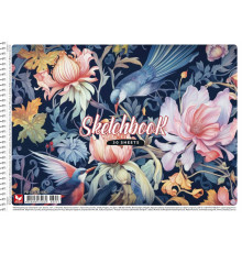 Album pentru desen pe spira A4 30 foi Школярик, PB-SC-030-8007 (9/63)