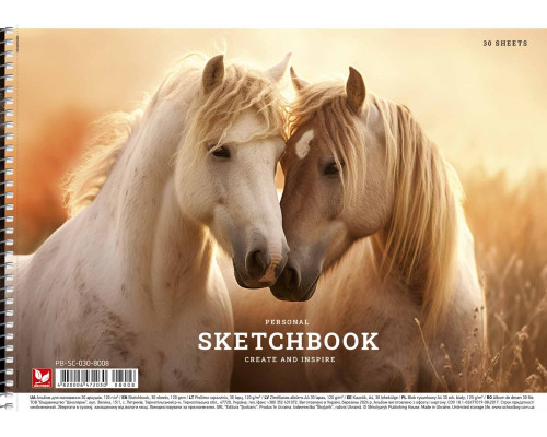 Album pentru desen pe spira A4 30 foi Школярик, PB-SC-030-8008 (9/63) Album pentru desen pe spira A4 30 foi Школярик, PB-SC-030-8008 (9/63)