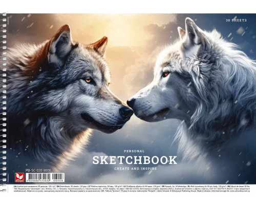 Album pentru desen pe spira A4 30 foi Школярик, PB-SC-030-8008 (9/63) Album pentru desen pe spira A4 30 foi Школярик, PB-SC-030-8008 (9/63)