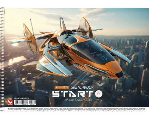 Альбом для рисования на спирали A4 30л. Школярик PB-SC-030-8009 (9/63) Альбом для рисования на спирали A4 30л. Школярик PB-SC-030-8009 (9/63)