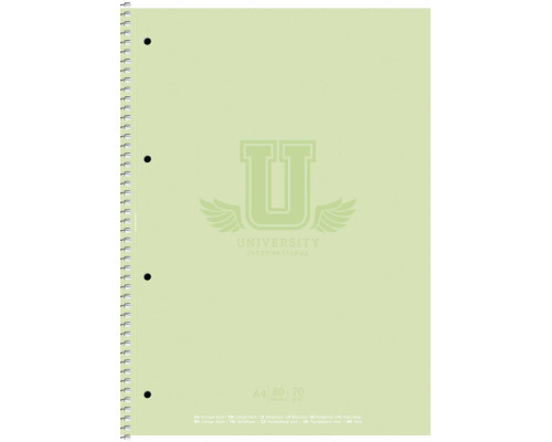 Caiet A4 80file, matematica, pe spira cu microperforare, Student, A4-080-6524K (4/40) Caiet A4 80file, matematica, pe spira cu microperforare, Student, A4-080-6524K (4/40)