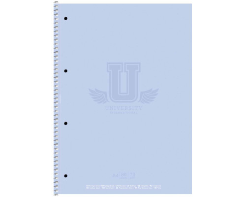 Caiet A4 80file, matematica, pe spira cu microperforare, Student, A4-080-6524K (4/40) Caiet A4 80file, matematica, pe spira cu microperforare, Student, A4-080-6524K (4/40)