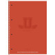 Caiet A4 80file, matematica, pe spira cu microperforare, Student, A4-080-6526K (4/40)