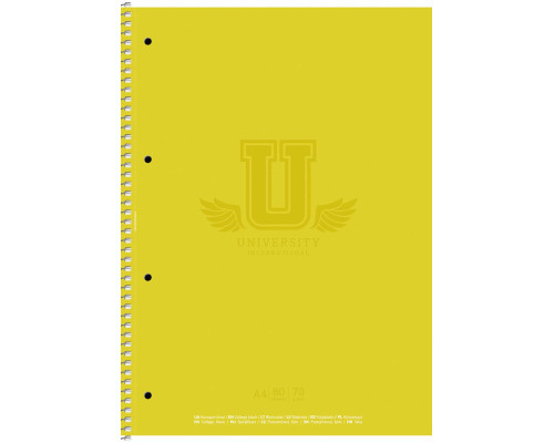 Caiet A4 80file, matematica, pe spira cu microperforare, Student, A4-080-6526K (4/40) Caiet A4 80file, matematica, pe spira cu microperforare, Student, A4-080-6526K (4/40)