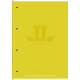Caiet A4 80file, matematica, pe spira cu microperforare, Student, A4-080-6526K (4/40)