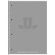 Caiet A4 80file, matematica, pe spira cu microperforare, Student, A4-080-6526K (4/40)