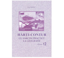 Harta de contur la Geografie clasa 12 romana