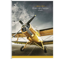 Caiet A4 80file, matematica, pe spira cu microperforare, Student, A4-080-6710K (4/36)