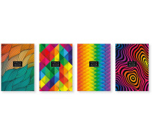 Блокнот А6 50 л. клетка, склейка ВД лак Student A6-GB-050-824K (10/240)