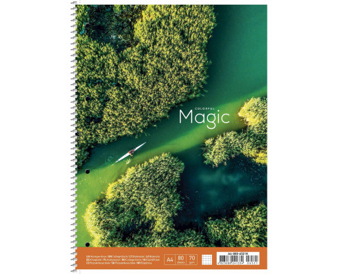 Caiet A4 80file, matematica, pe spira cu microperforare, Student, A4-080-6521K (6/42) Caiet A4 80file, matematica, pe spira cu microperforare, Student, A4-080-6521K (6/42)
