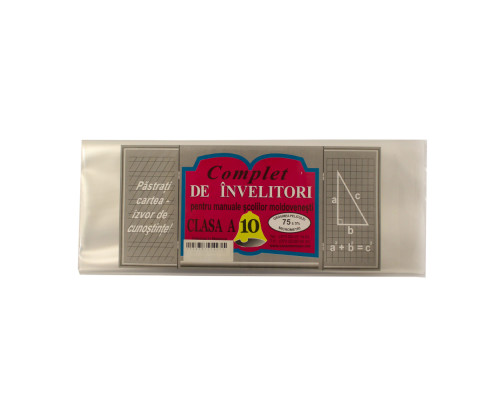 Set de invelitori clasa 10 mold. Eco 75 mic (150)