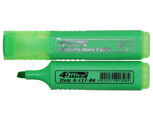 Marker text 1-5mm, verde, 4-117-04, 4Office(12/1200)