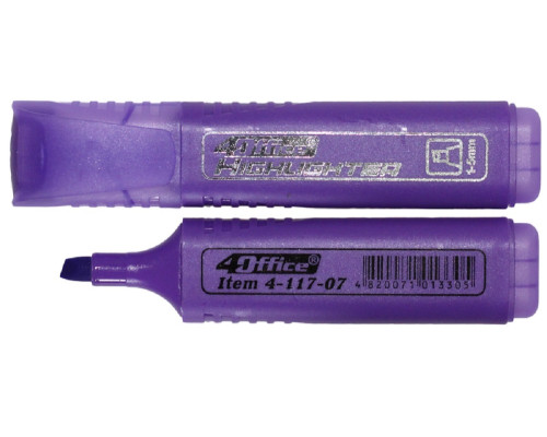 307525 Marker text 1-5mm, violet, 4-117-07, 4Office (12/1200)