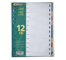 Index color A4 12buc., 110mk, PP, 4-254, 4Office (70)