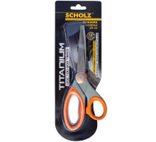 Ножницы 20см, TITANIUM, прорезин. ручки, 4261SCH, Scholz (12)