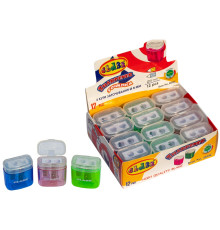 Ascutitoare cu container, Multifunk, 2 gauri, 4858С, CLASS (12/720)