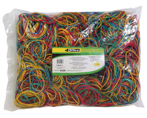 Резинки для денег 1000gr d=55mm 4-370 4OFFICE (20)