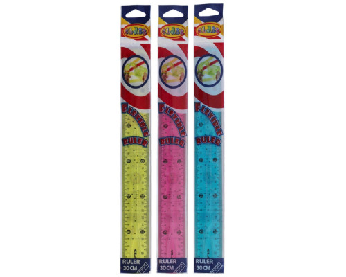 Линейка гибкая FLEXI, 30см, 9012 CLASS (48)