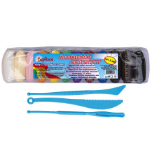 Пластилин воздушный, 12цв. + 3 стека, 6-420, БАРВ (48/192)