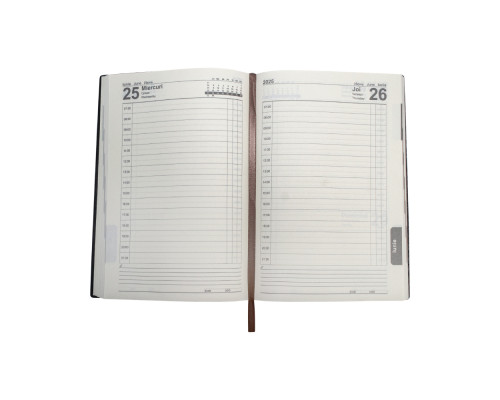 Agenda A5 datata 2025, Clasica, negru, *4393 (60)