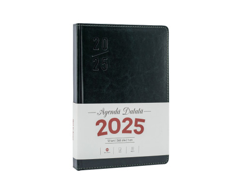 Agenda A5 datata 2025, Clasica, verde, *4416 (60)