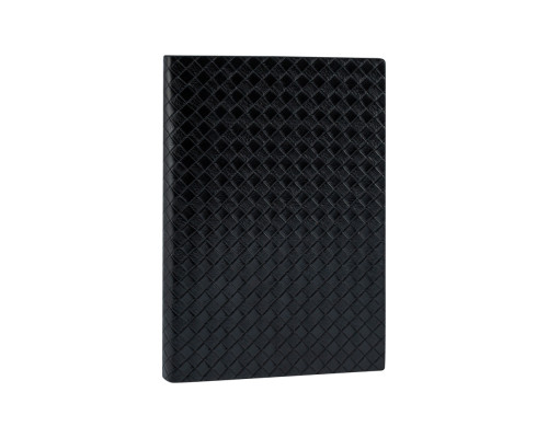 Ежедневник A5 датированный 2025, Rombo, черный, интегр. обложка *4478 (88)