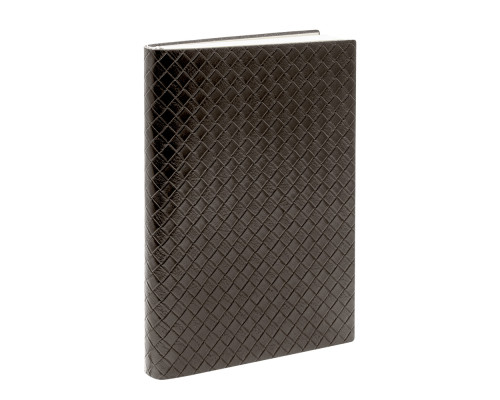 Ежедневник A5 датированный 2025, Rombo, коричневый, интегр. обложка *4485 (88)