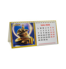Calendar 2025 de birou, piramida cu spira Ar*