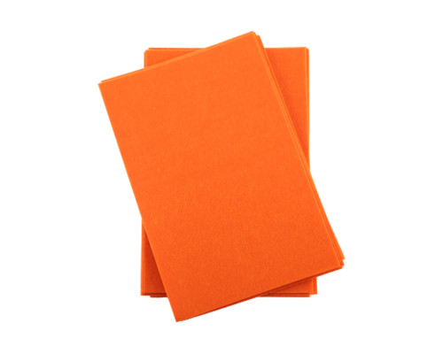 Fetru moale, 20*30 cm, 20 coli, 1 mm, orange neon 7725 (100)